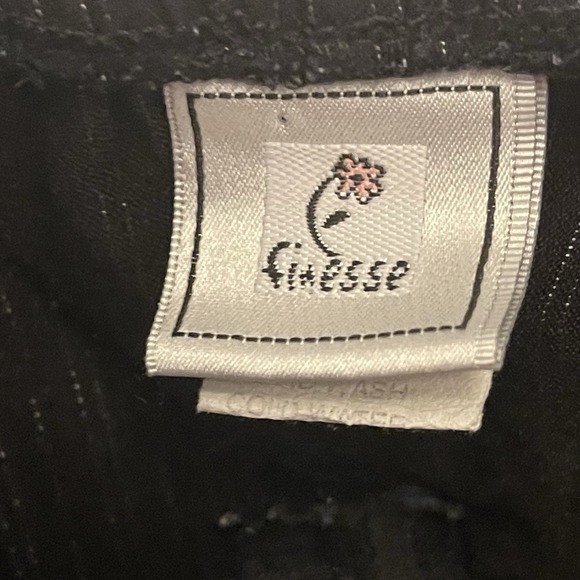 Finesse Lace Up Pinstripe Corset Bustier Womens 3X Y2K Goth Punk Vamp - Picture 5 of 9